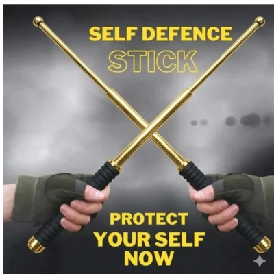 Golden Color 26 Inch Self Defense Stick